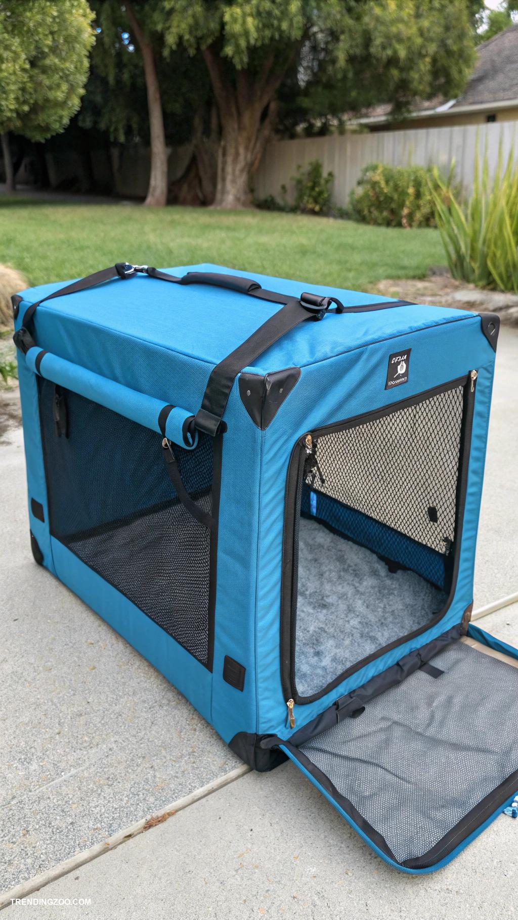 dog crate ideas Portable travel crate for adventurous pups