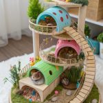 hamster house Multi level maze for exploration