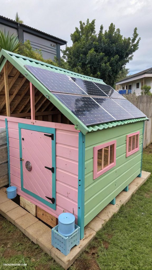 pig house ideas Customizable pig house with modular design