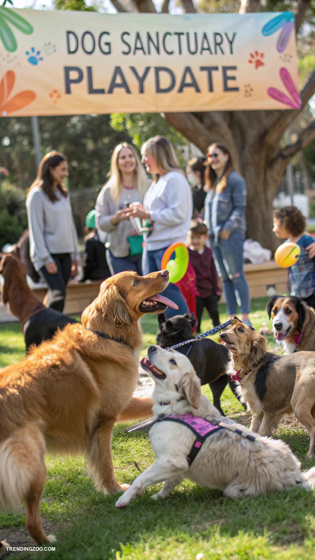 dog sanctuary ideas Establish a dog playdate meetup group