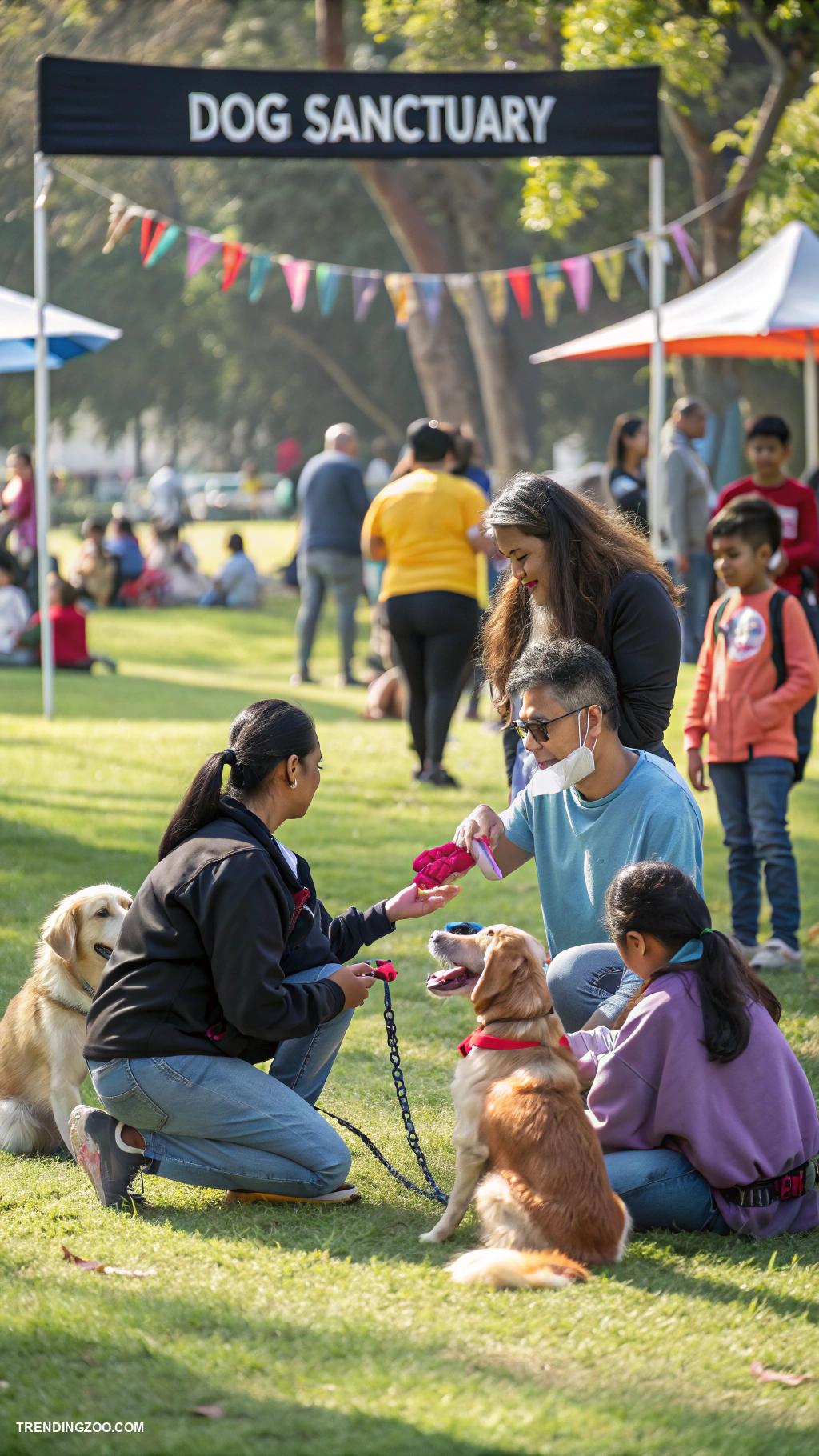 dog sanctuary ideas Host a dog training workshop for families
