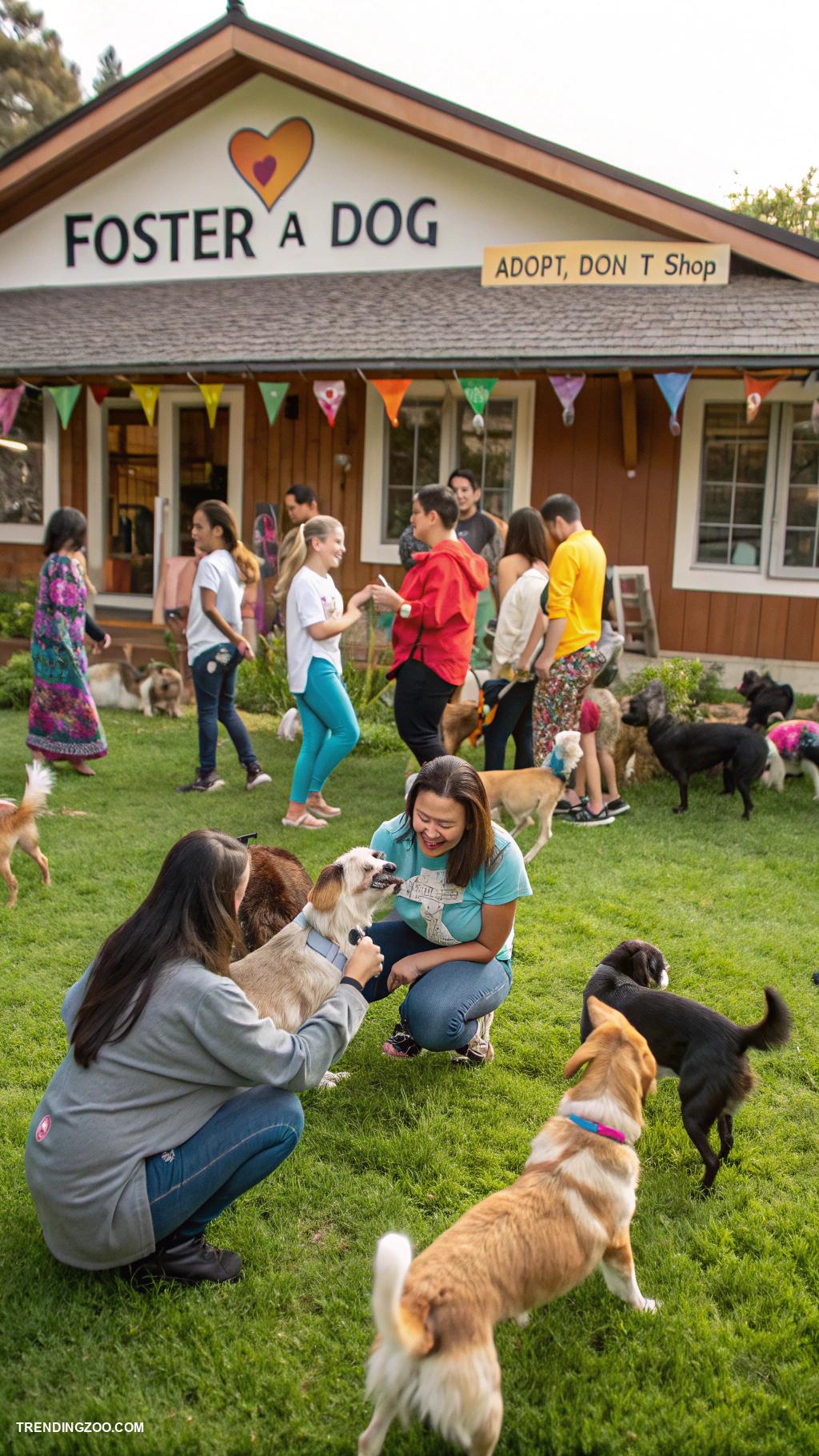 dog sanctuary ideas Launch a Foster a Dog program