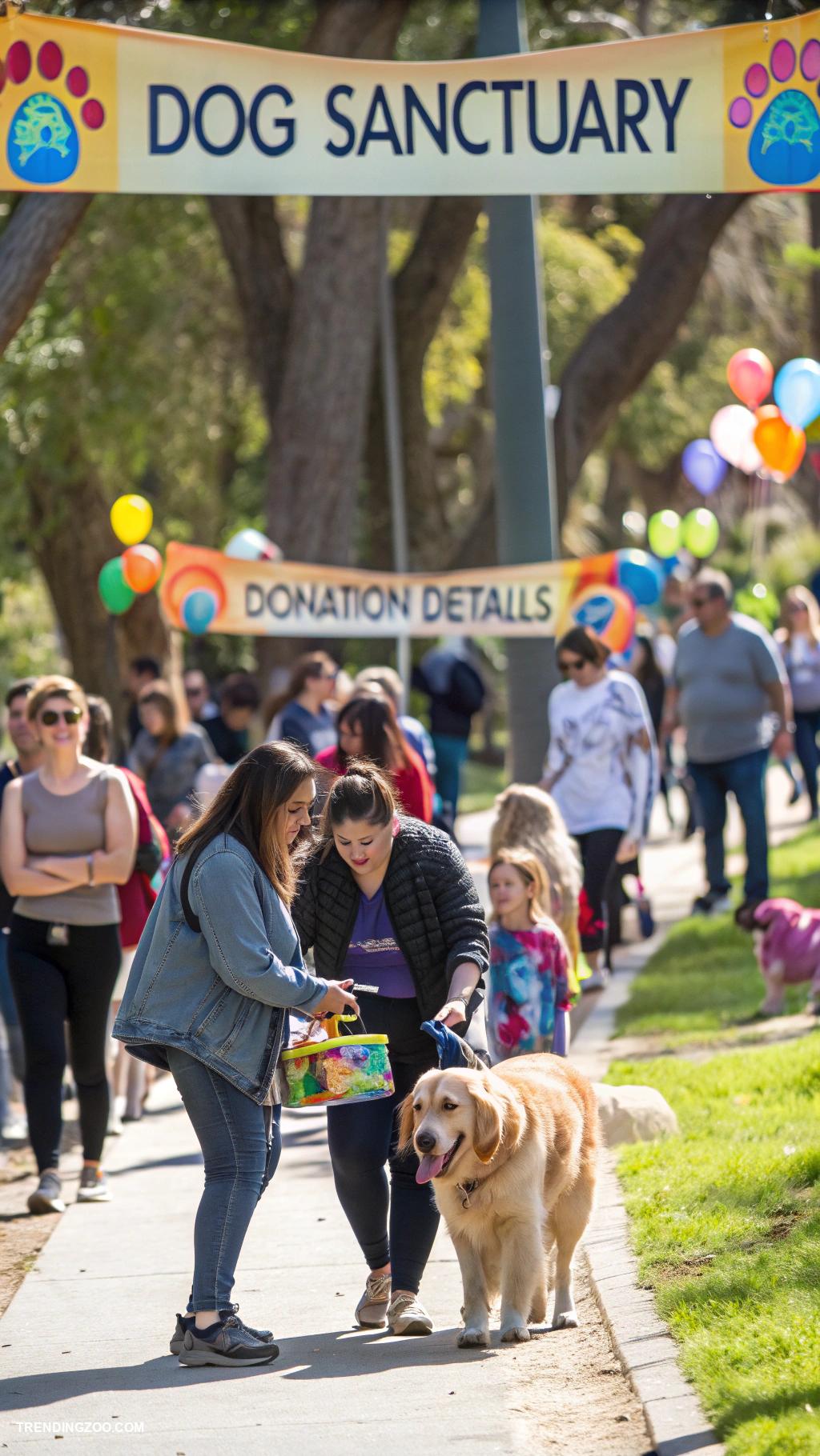 dog sanctuary ideas Organize a fundraising dog walk event