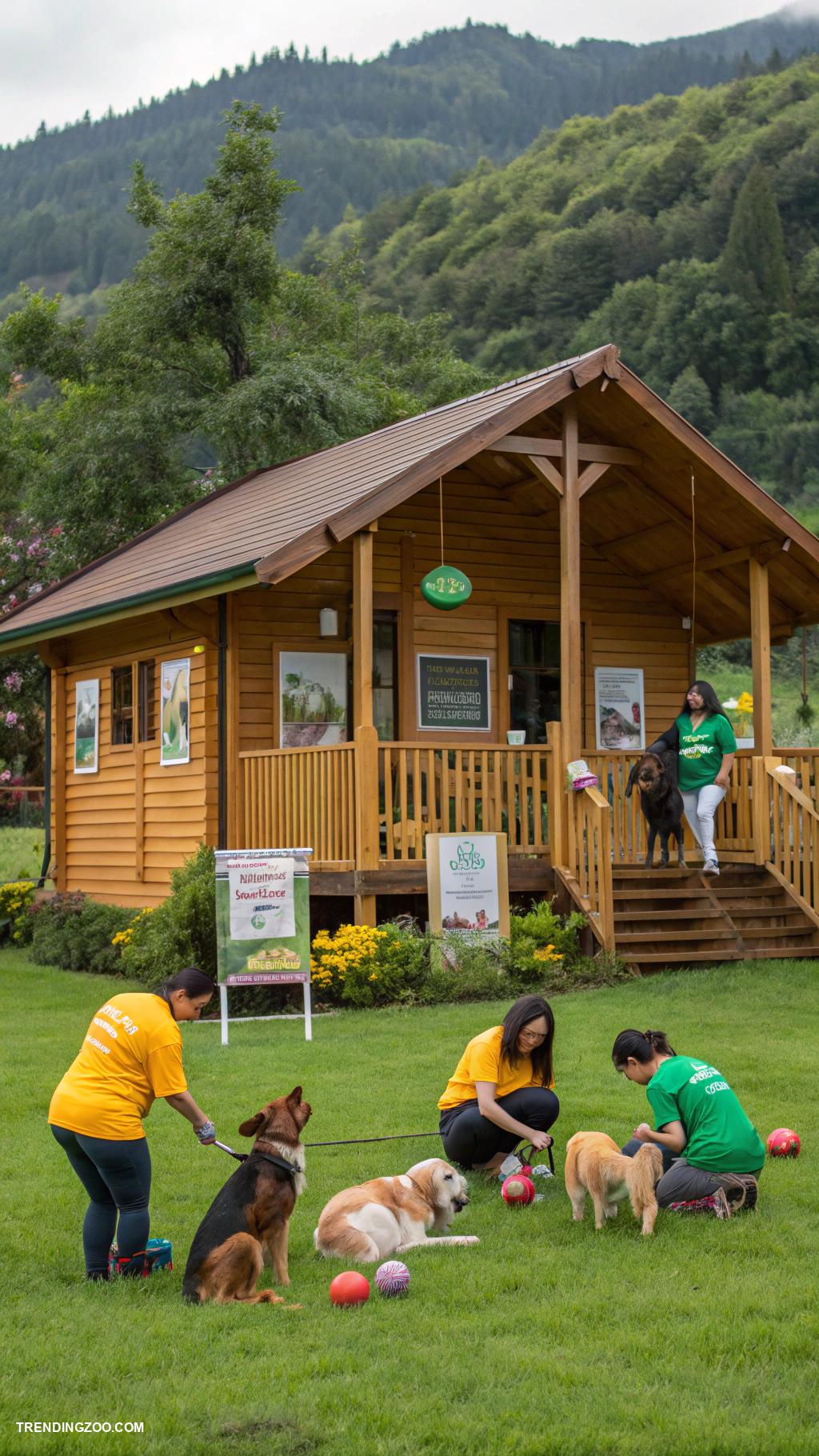 dog sanctuary ideas Provide resources for dog care education