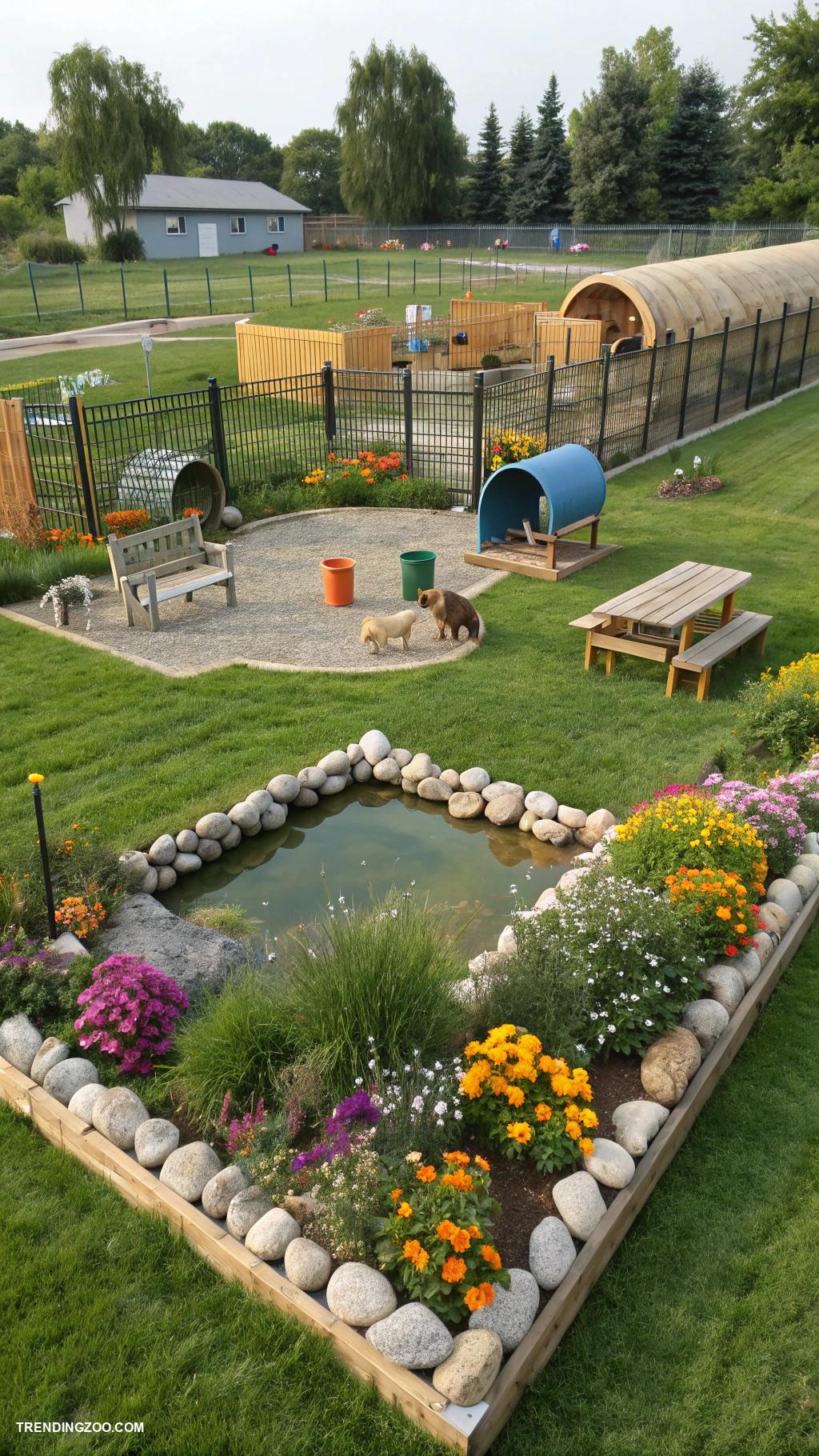 dog sanctuary ideas Set up a dog friendly community garden