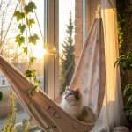 cat nooks Hammock nook between window frames