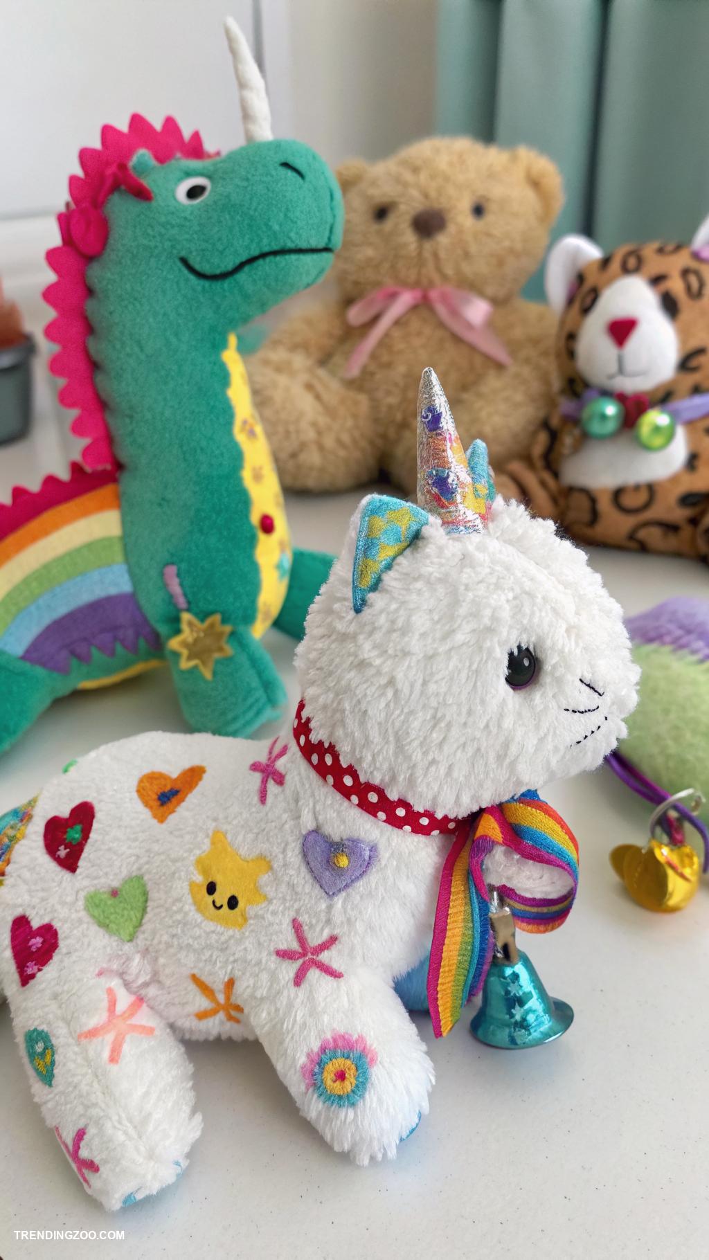 diy cat kicker toys Dollar store plush toy modifications