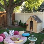 dog friendly backyard ideas Include a nap spot with cushions