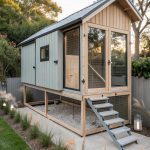 fancy chicken coop Modern minimalist chicken coop architecture