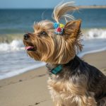 yorkie haircuts Beachy waves for a fun look