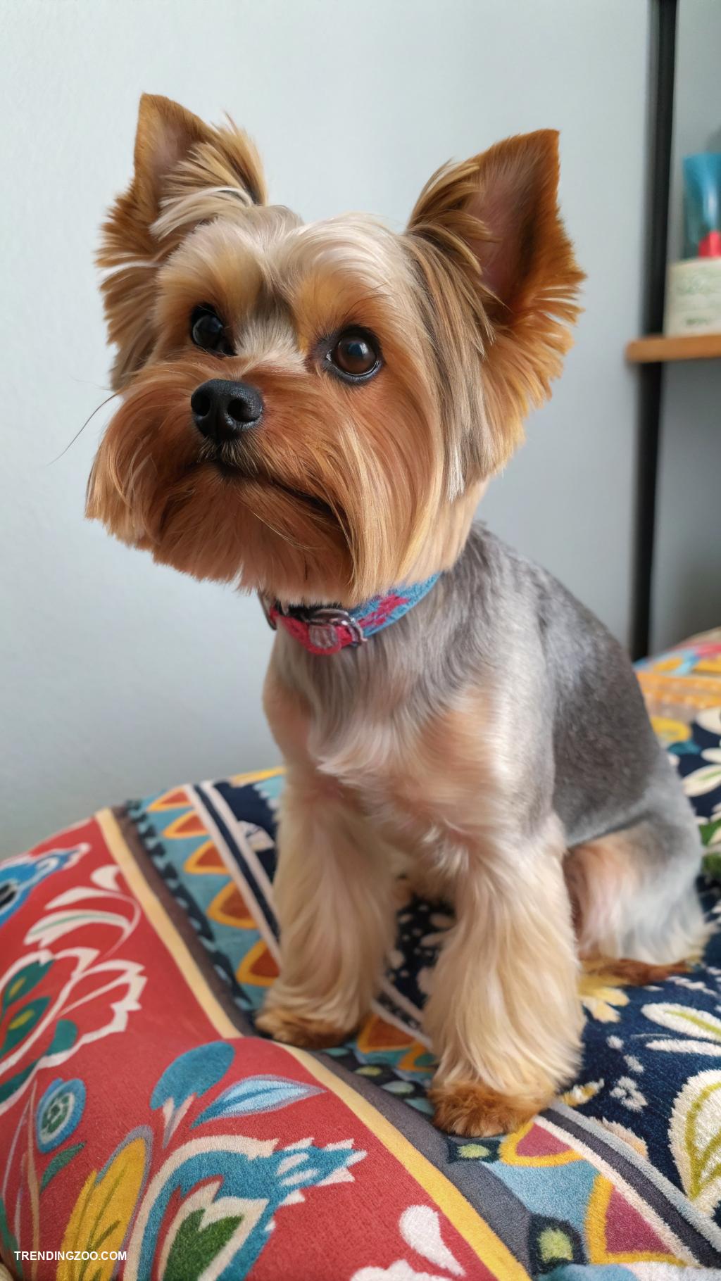 yorkie haircuts Puppy cut for a fresh look