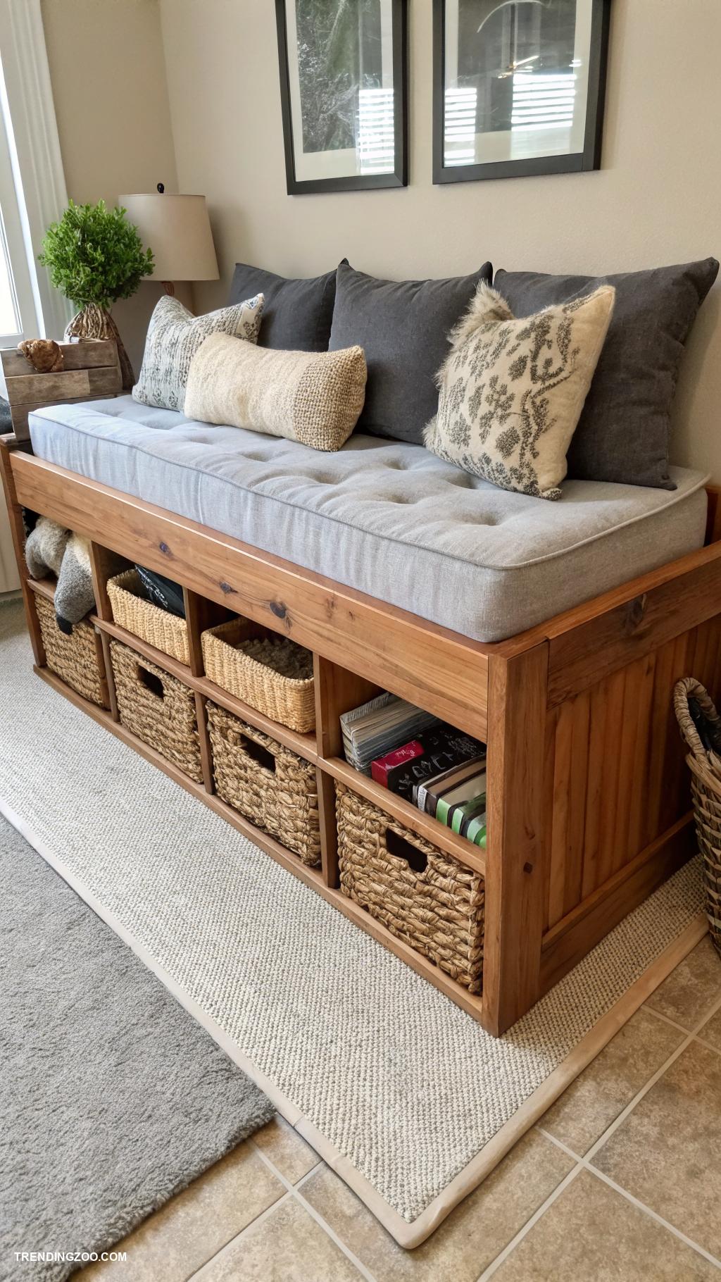 diy cat sofa bed Build a raised bed with storage underneath