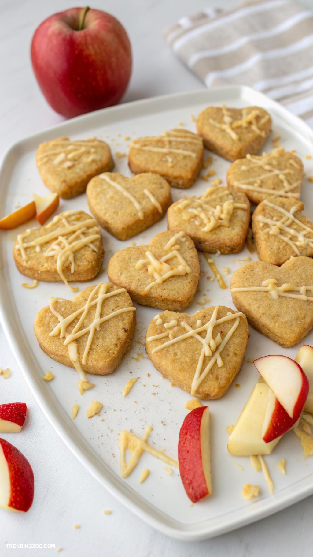 dog themed cookies Apple and Cheddar Pup Cookies
