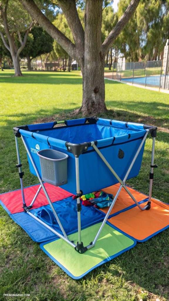 outside dog washing station Collapsible dog wash station for travel