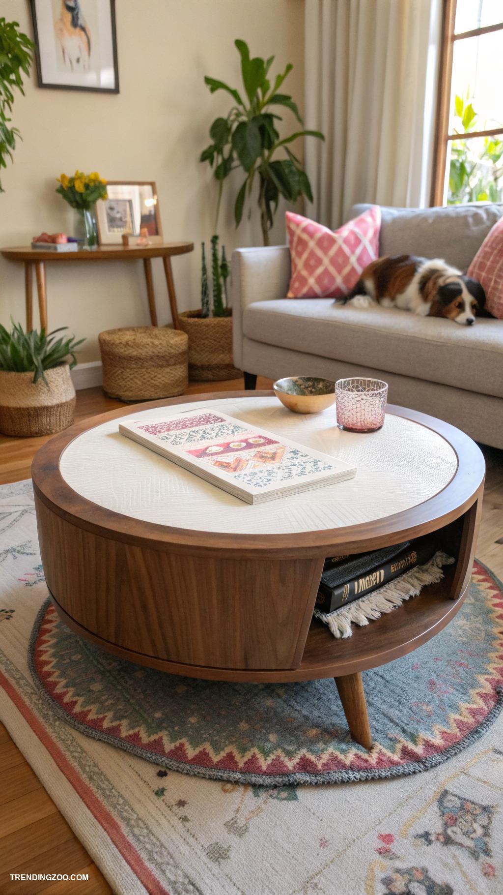 pet friendly living room Create a pet safe coffee table