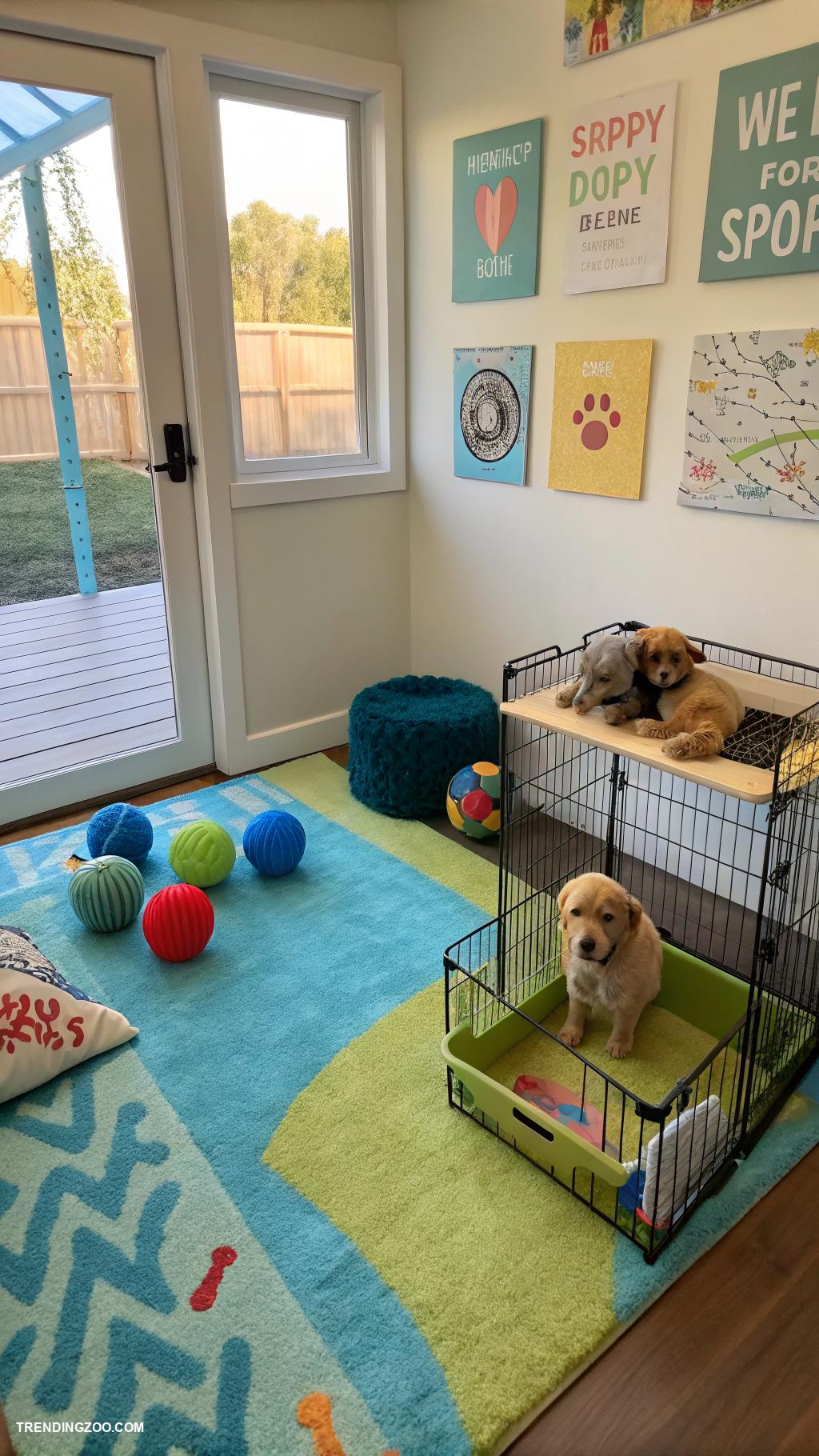 puppy area indoor ideas Designate a puppy training area