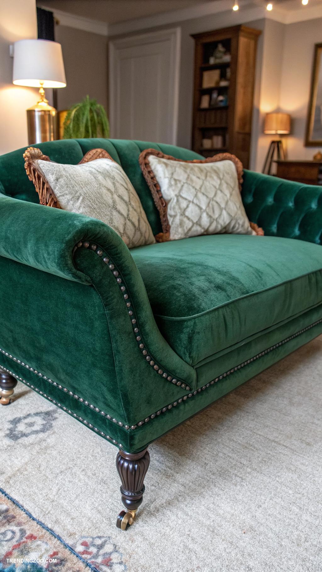 aesthetic dog bed Elegant velvet sofa style dog bed