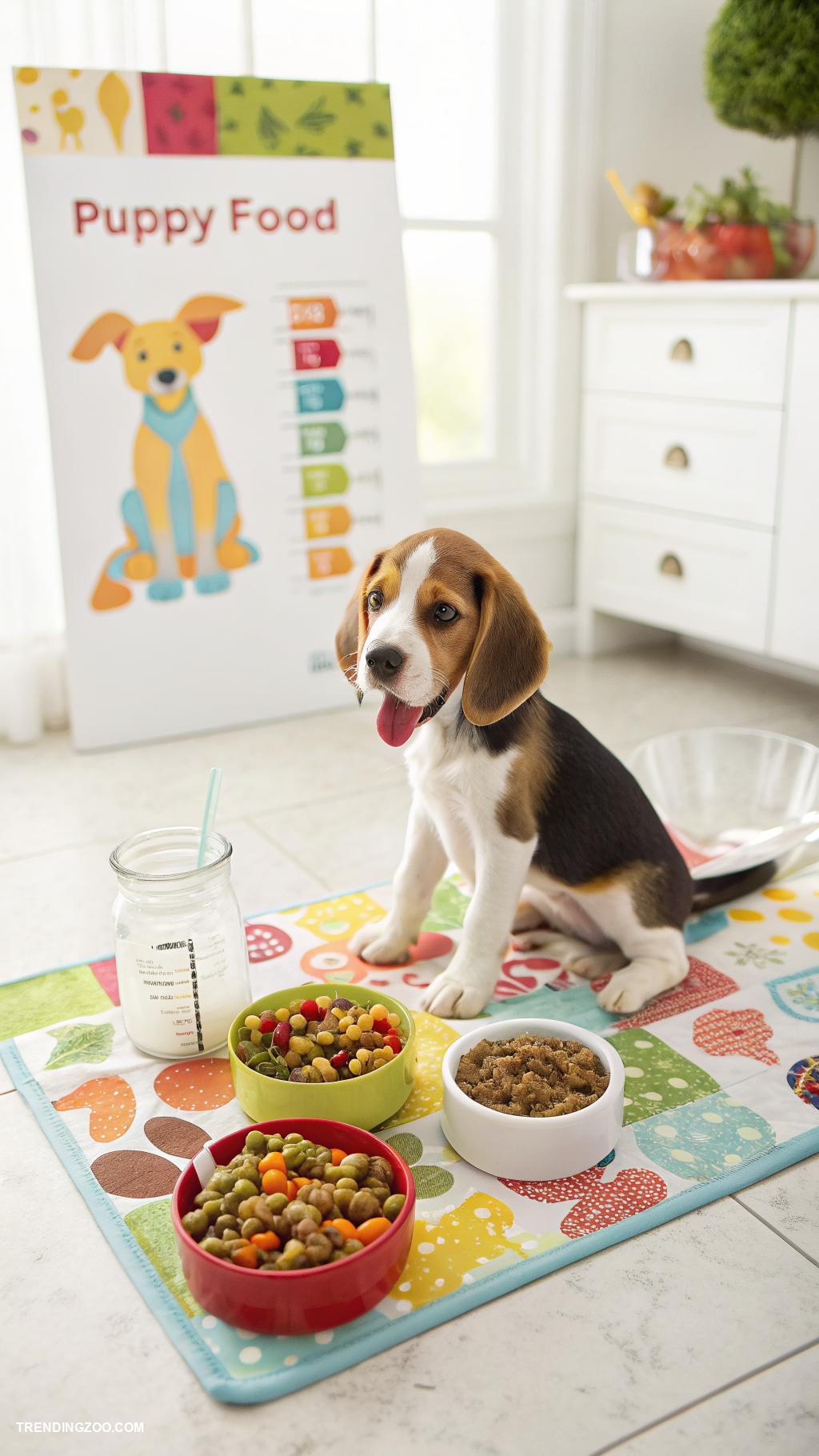 beagle puppies Feeding guidelines for healthy beagle puppies