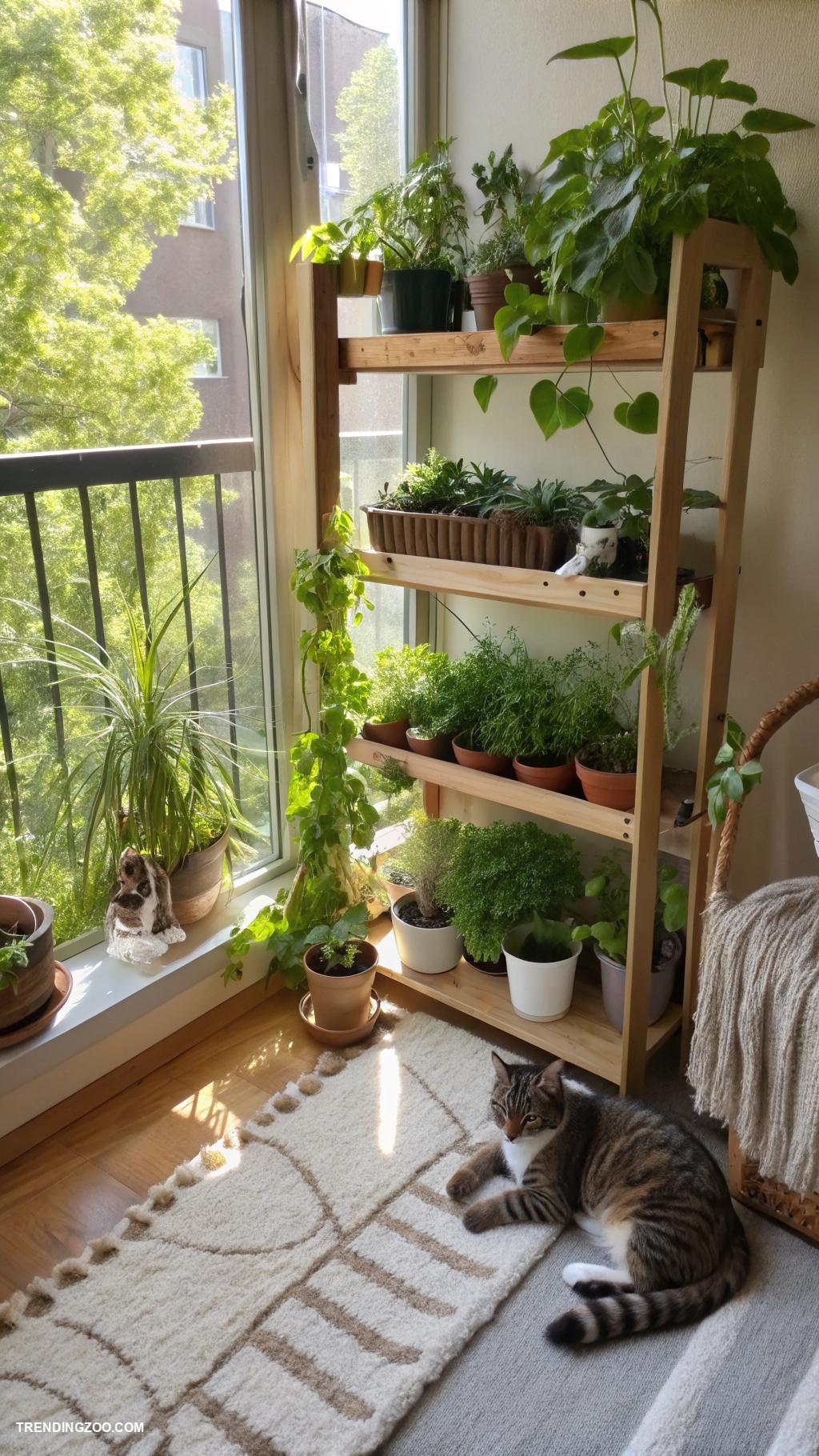 cat area in house Cat safe indoor garden area