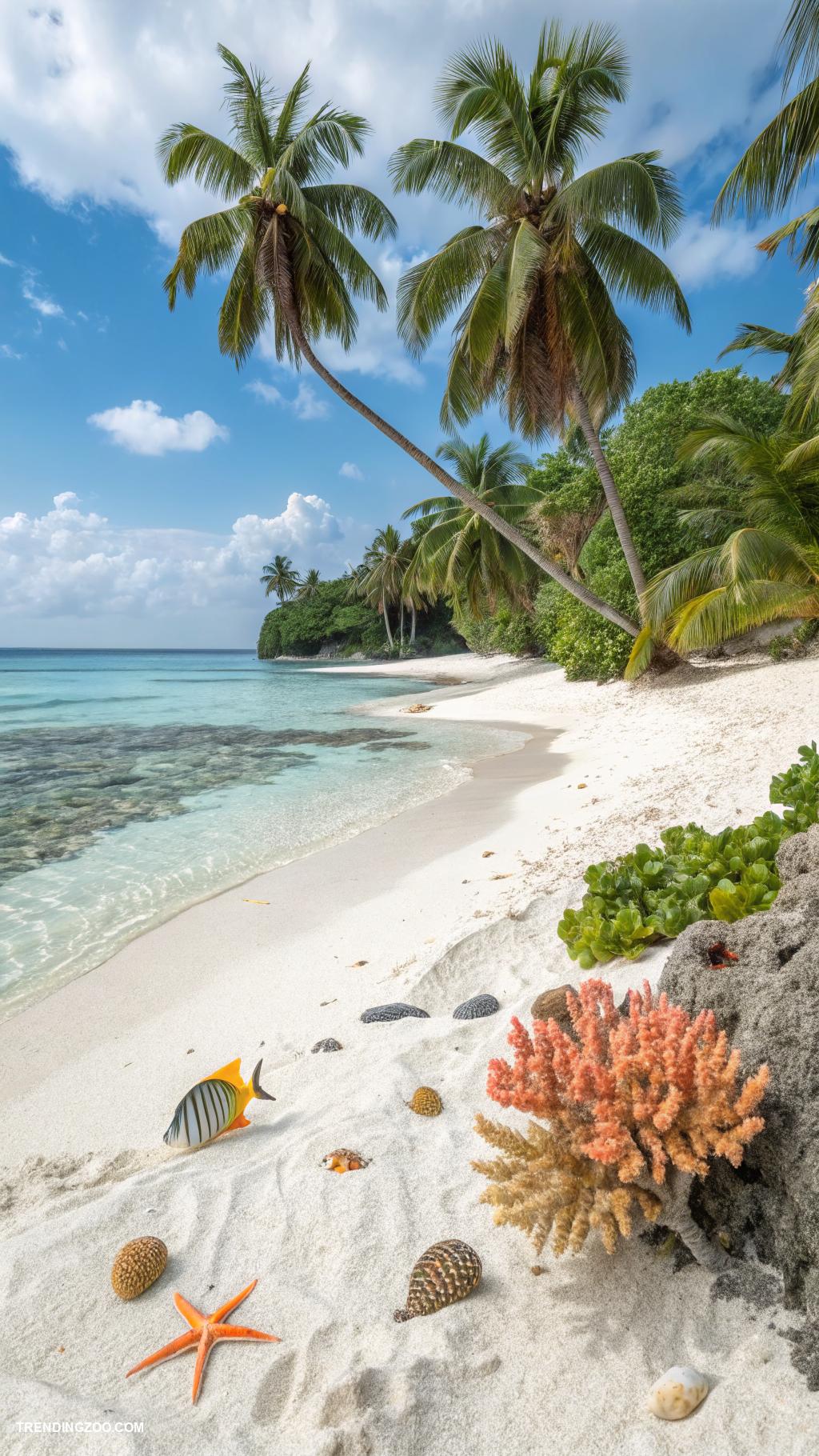 fish tank themes Tropical Beach Haven