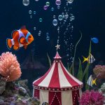 fish tank themes Whimsical Circus Show