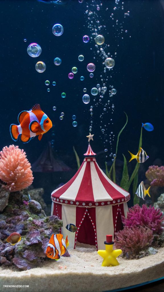 fish tank themes Whimsical Circus Show