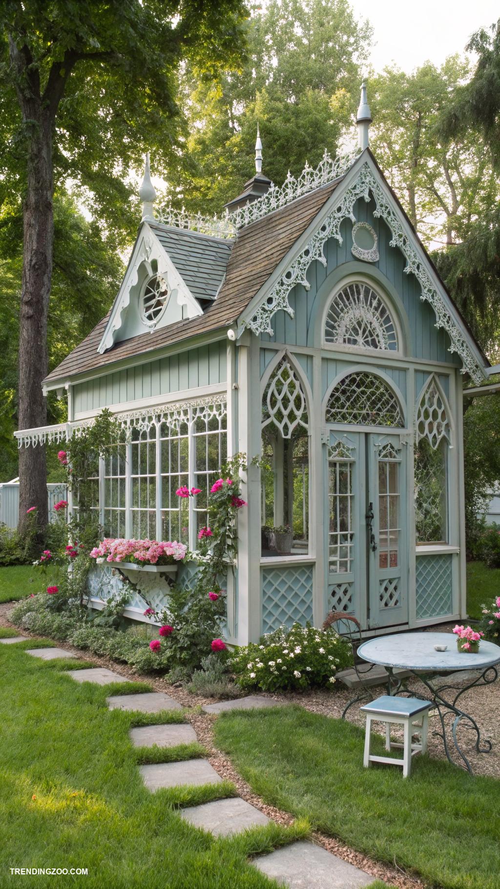 backyard chicken coops Victorian style coop for aesthetic appeal
