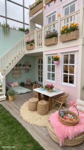 bunny house ideas Bunny apartment style with multiple floors