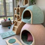 cat cave Customizable modular cave system for cats