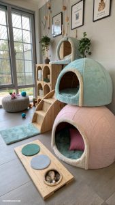 cat cave Customizable modular cave system for cats