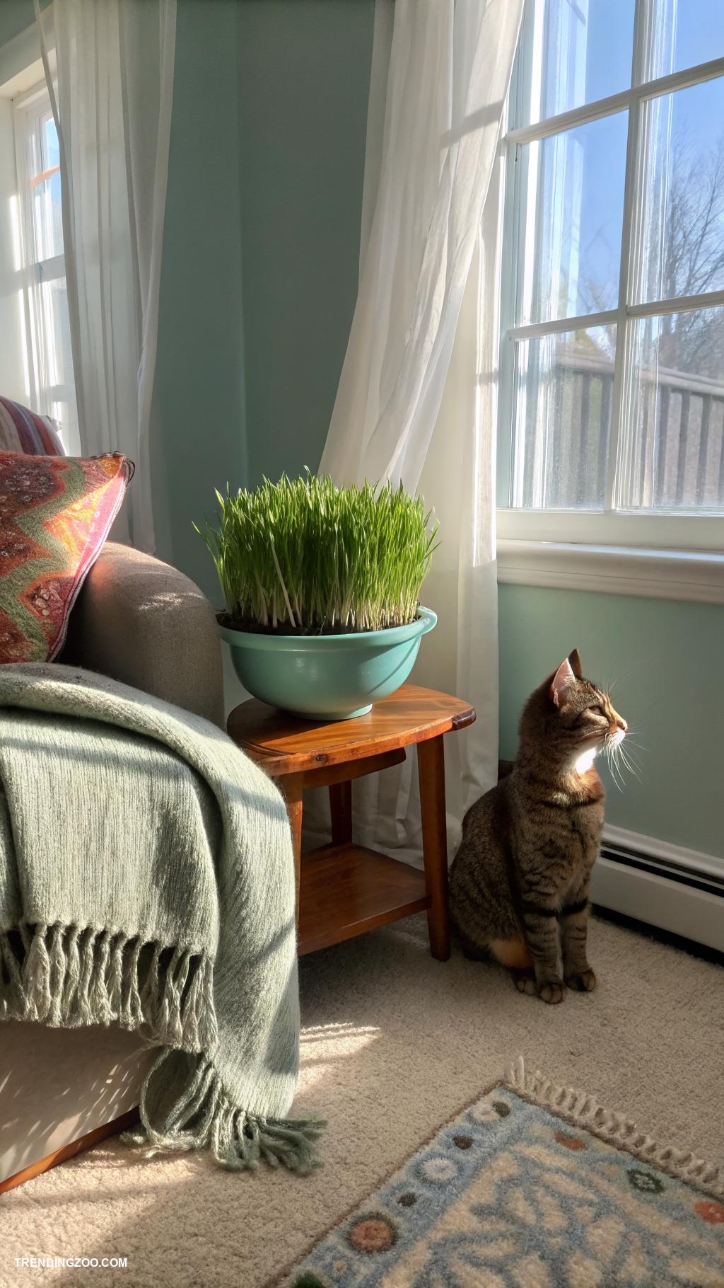 cat grass for indoor cats