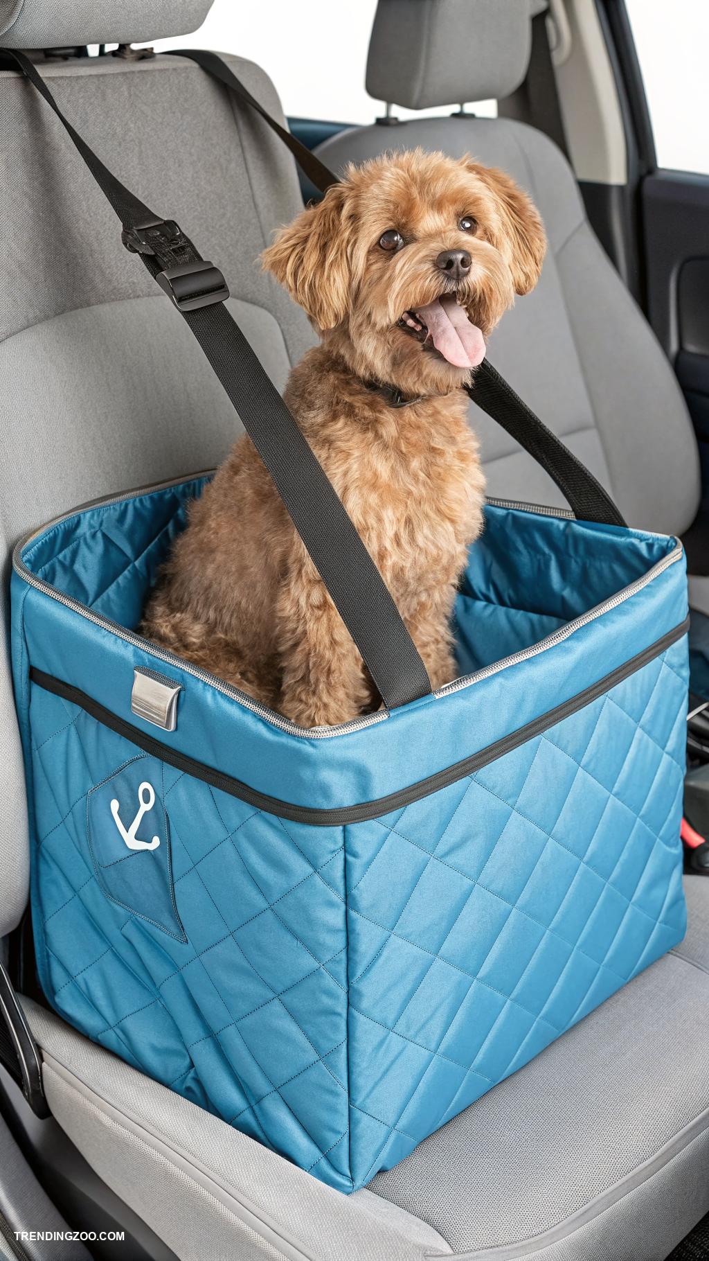 diy dog car seat Insulated pet booster seat