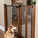 dog gates ideas Pet gate with innovative auto close feature