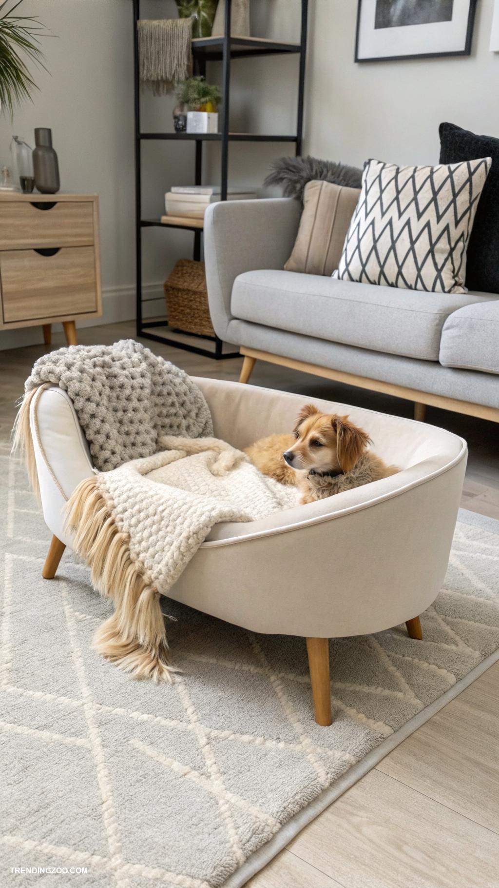 dog room decor Stylish dog beds for stylish decor