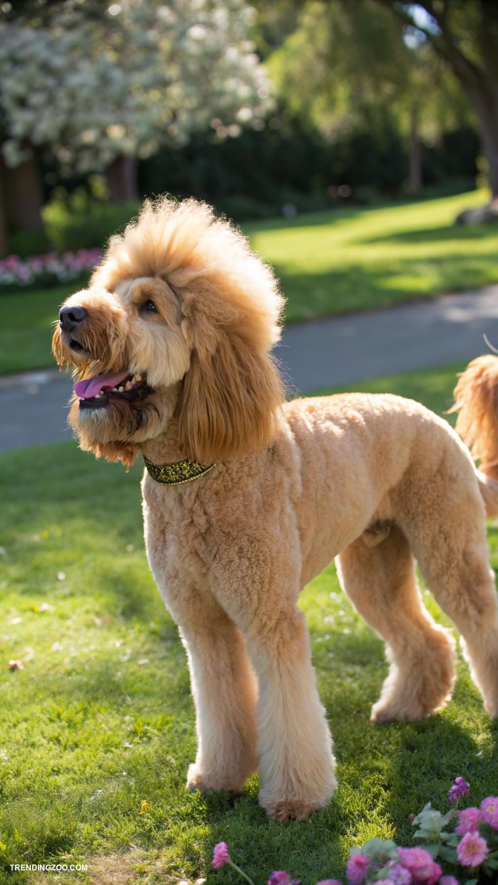 goldendoodle haircuts Lion Cut