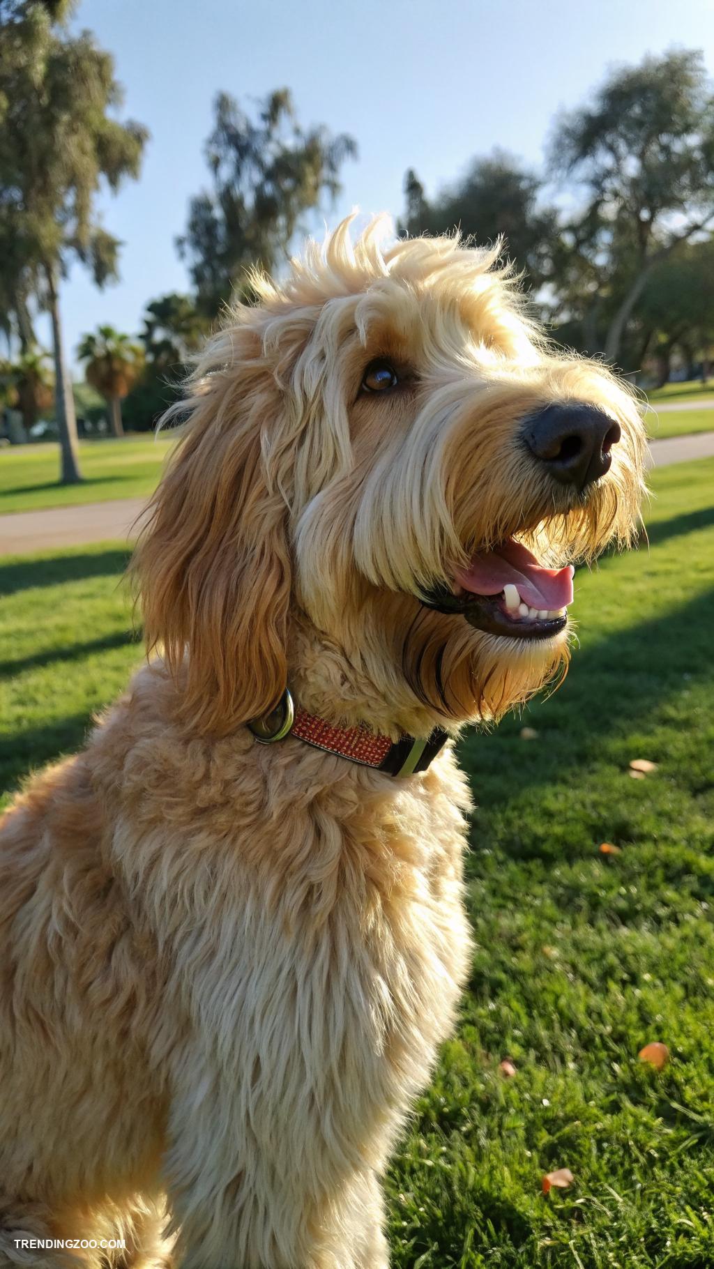 goldendoodle haircuts Mixed Length Cut
