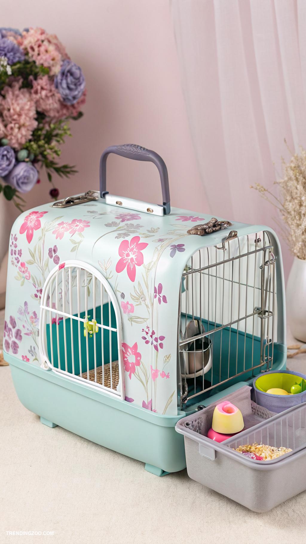 bird cage ideas Portable travel cage for on the go adventures