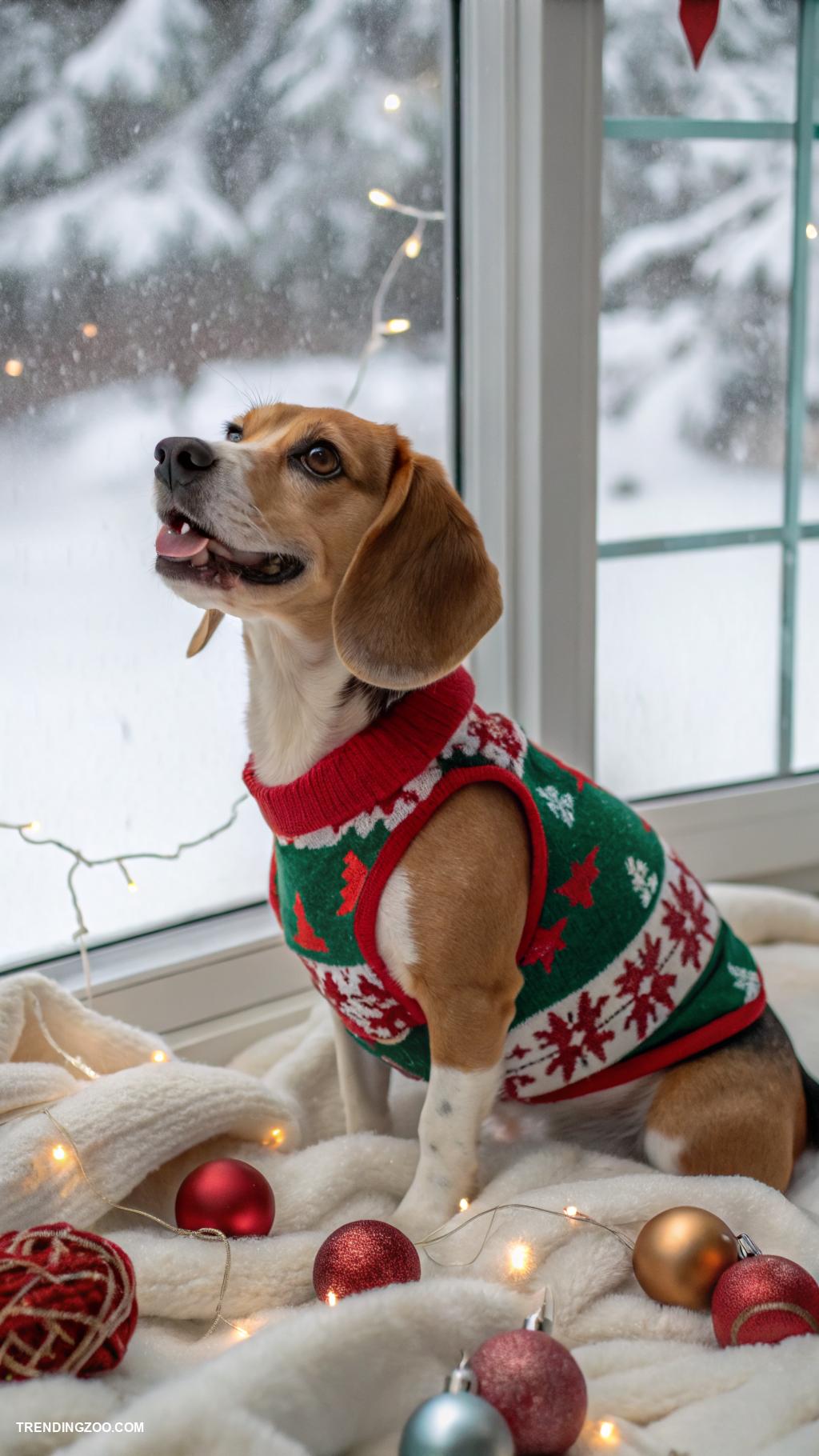diy dog vest ideas Festive holiday themed dog vest
