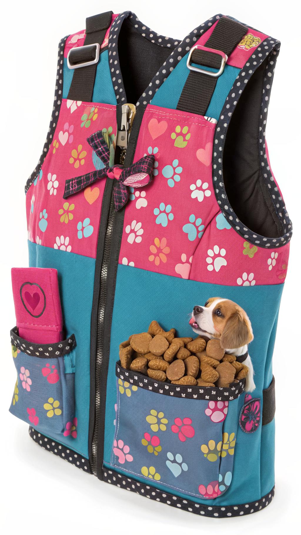 diy dog vest ideas Vest with pockets for treats and toys