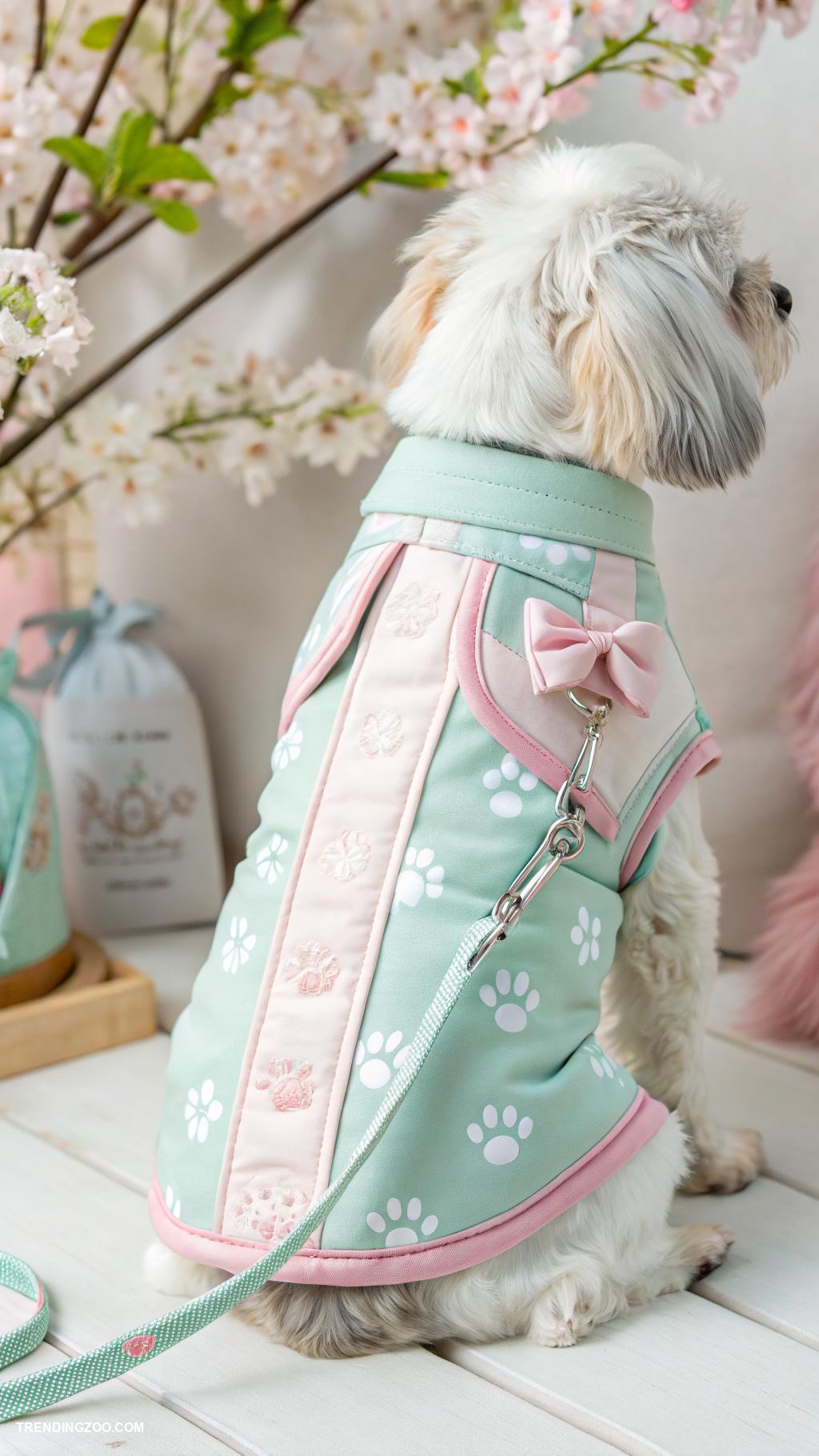 diy dog vest ideas Vest with slits for leash attachment