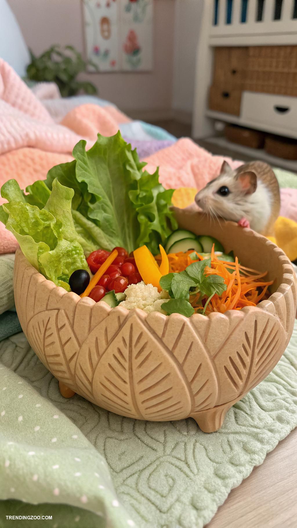 diy hamster stuff Craft a hamster salad bowl from clay