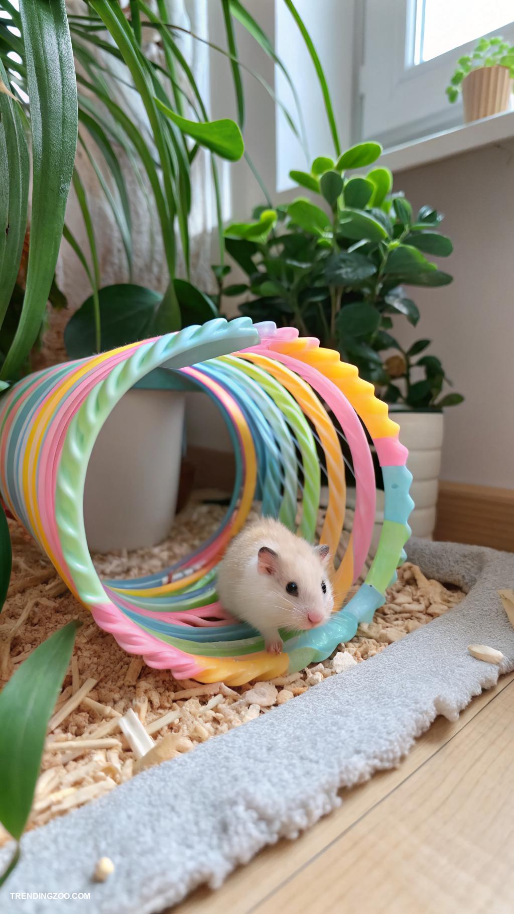 diy hamster stuff Create a hamster tunnel using PVC pipes