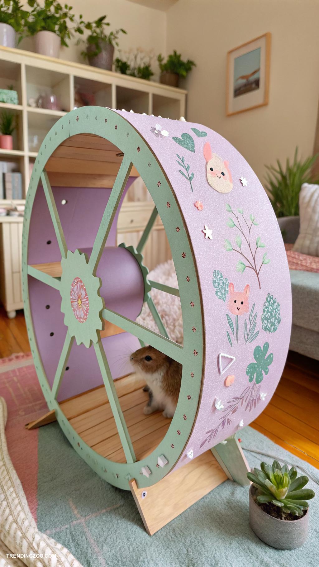 diy hamster stuff DIY hamster wheel from cardboard boxes