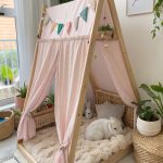 diy indoor bunny house DIY rabbit hideaway with curtains