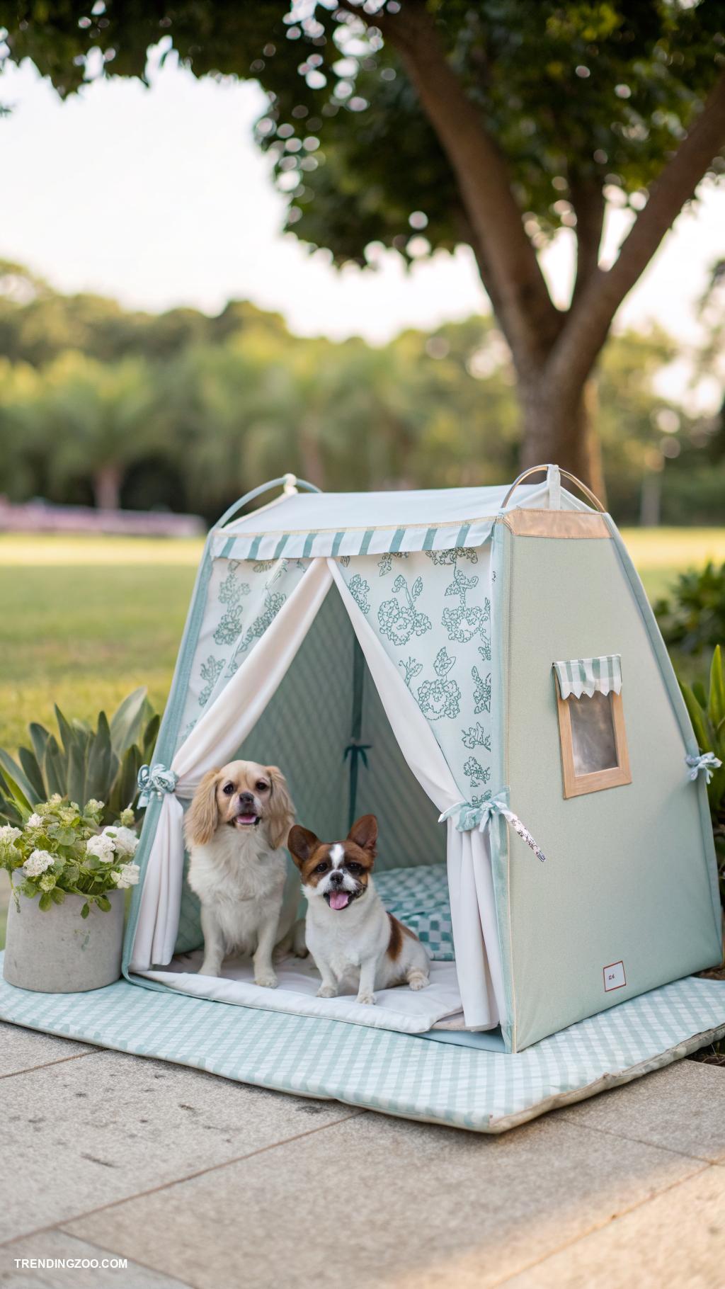 dog houses for multiple dogs Portable dog house for travel