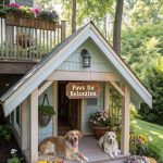 dog houses for multiple dogs Under deck dog house for shade