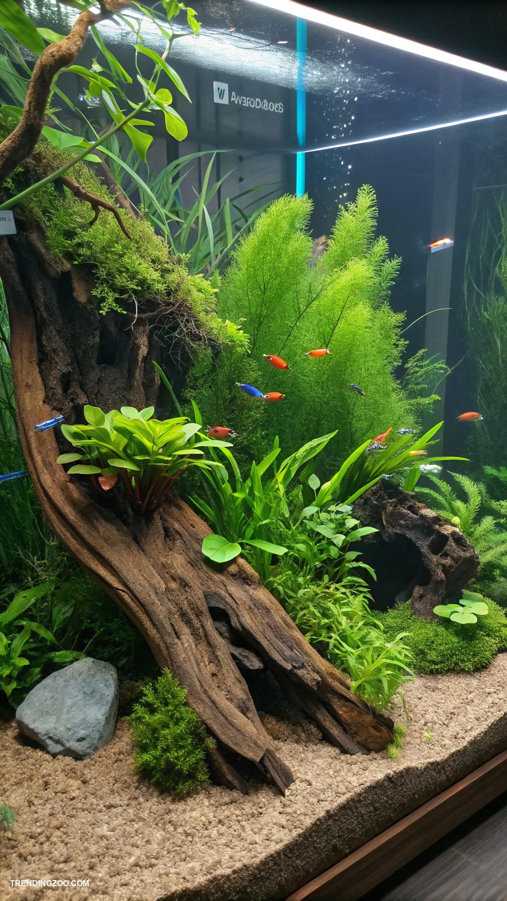 fish tank ideas Biotope Tank Mimicking Natural Habitat