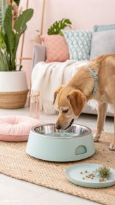 no spill dog water bowls