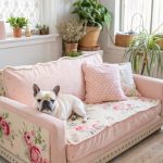 diy dog couch Memory foam mattress converted into dog couch