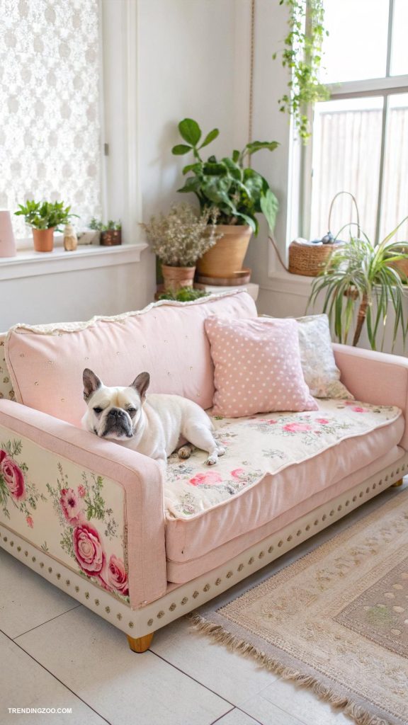 diy dog couch Memory foam mattress converted into dog couch